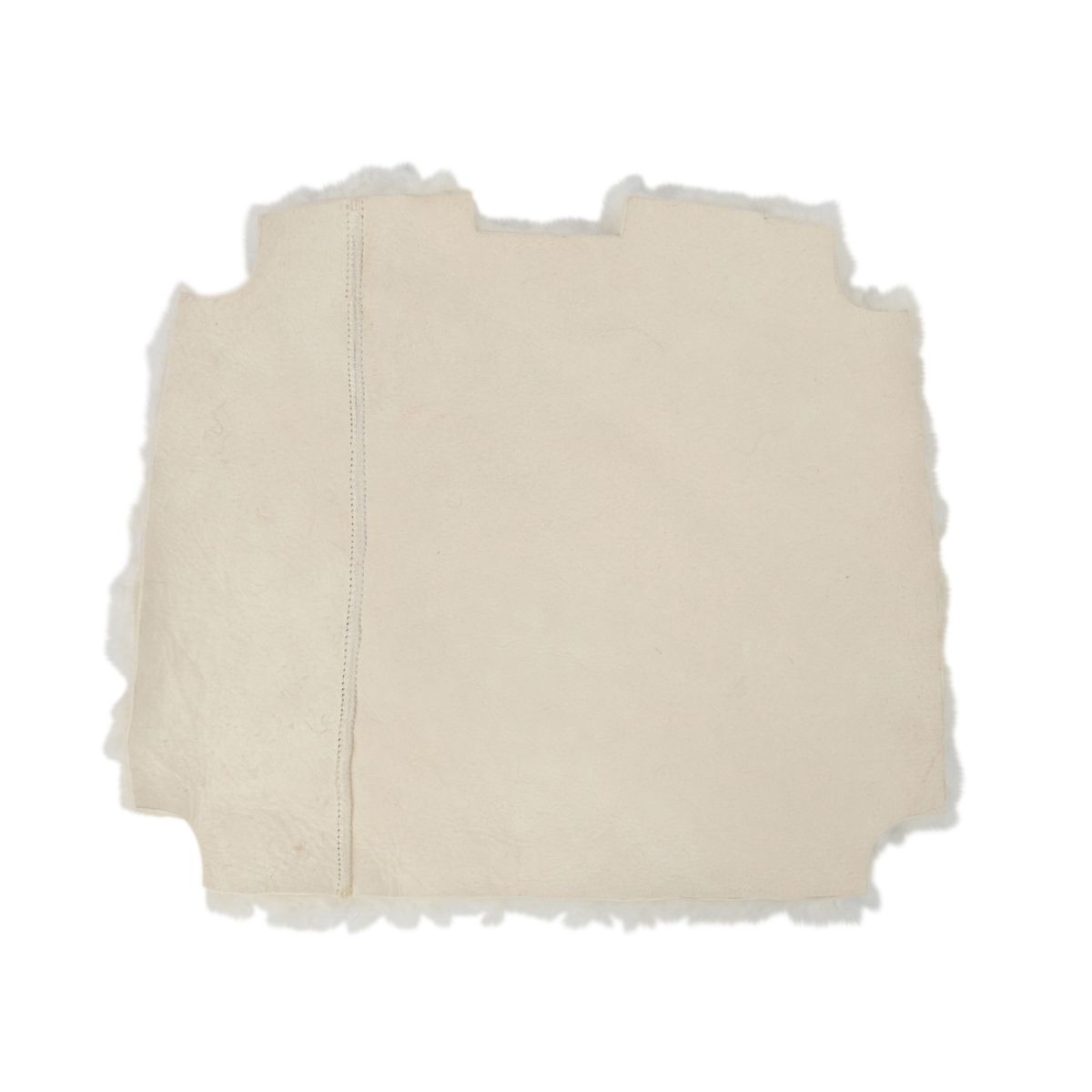 Stuhlauflage für Kinder Y-Stuhl | Kurzhaar | Neuseeland | 27x35 cm Weiß