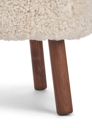 Emil Loungesessel | Premium Lammfell | Kurzhaar Beige