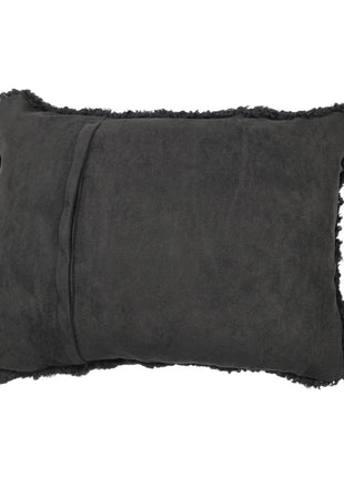 Fellkissen | Kurzhaar | Neuseeland | 35x45 cm Schwarz