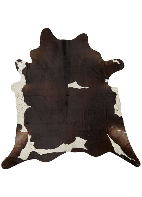 Unika Kuhfell | Dunkelbraun/Rot | 4,3 qm