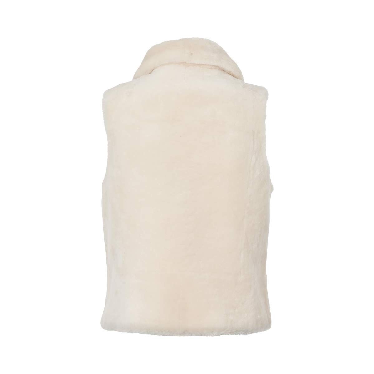 Eily Weste | Shearling Weiß