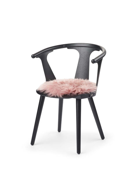 Lammfell Stuhlkissen Premium | Langhaar | Neuseeland | D38 cm