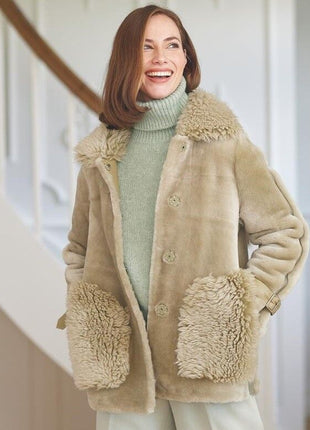 Lilou Jacke | Doubleface Minze