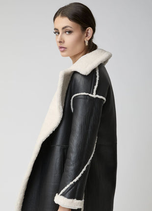 Savannah Mantel | Lammwolle Beige