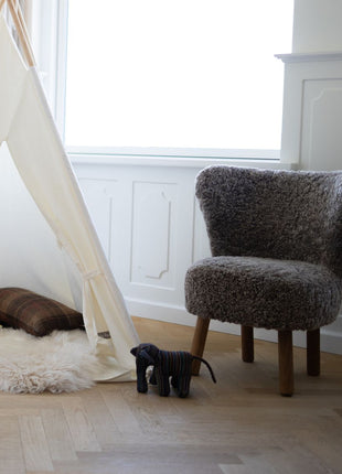 Emma Mini Loungsessel Anthrazit