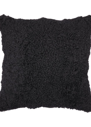 Fellkissen | Kurzhaar | Neuseeland | 50x50 cm Schwarz