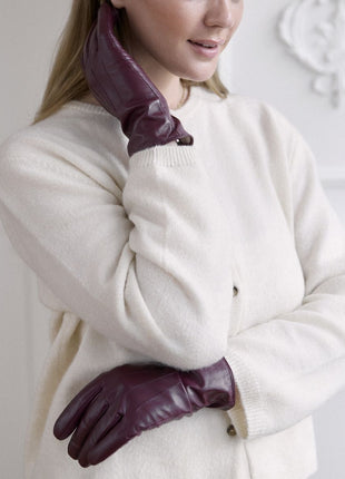 Kimmy Handschuhe | Lammfell | Damenhandschuhe Schwarz