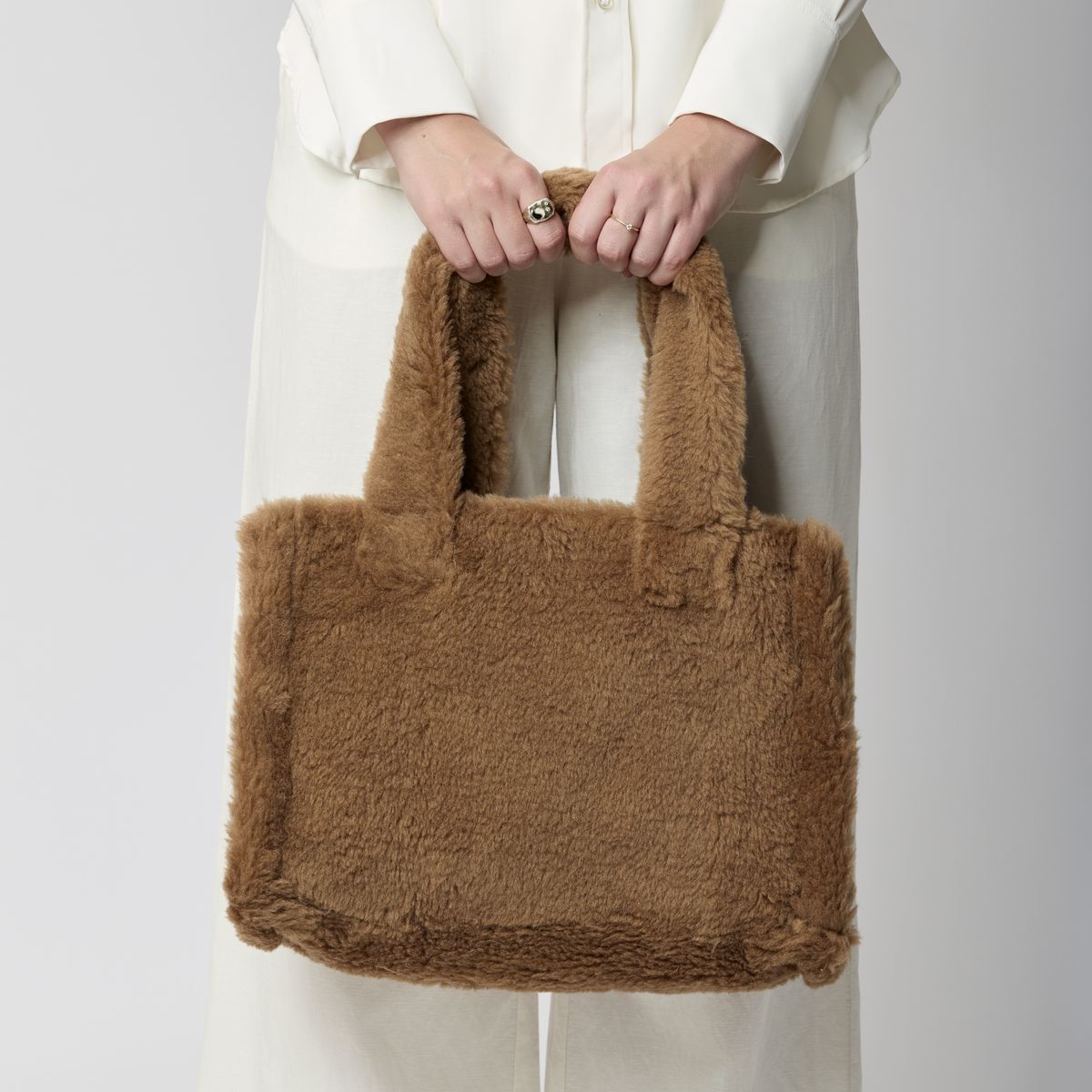 Mini Glory Shopper | Neuseeland | Lammwolle Beige