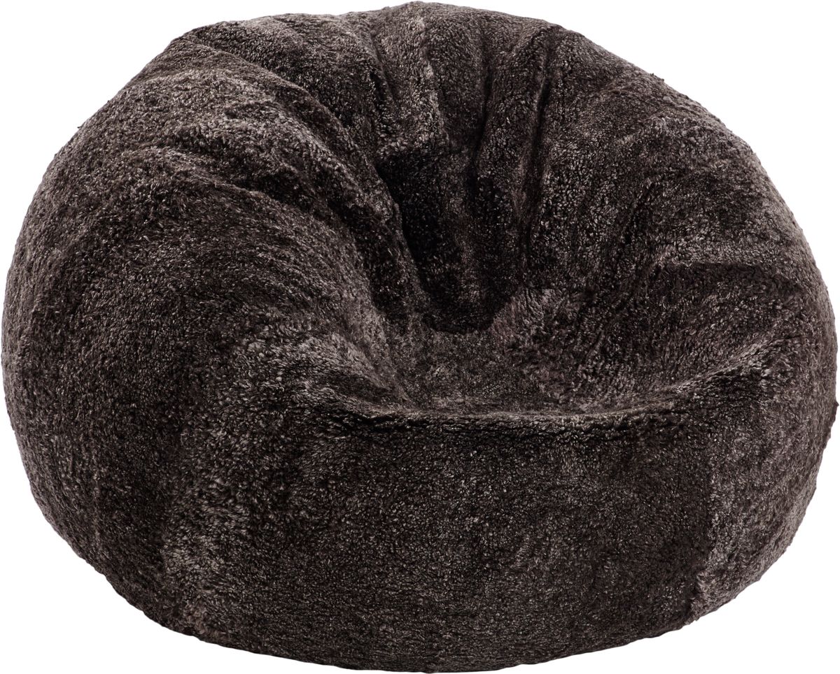 Lammfell Sitzsack | Kurzhaar | Neuseeland | 73x74 cm | 92x93 cm Cappuccino