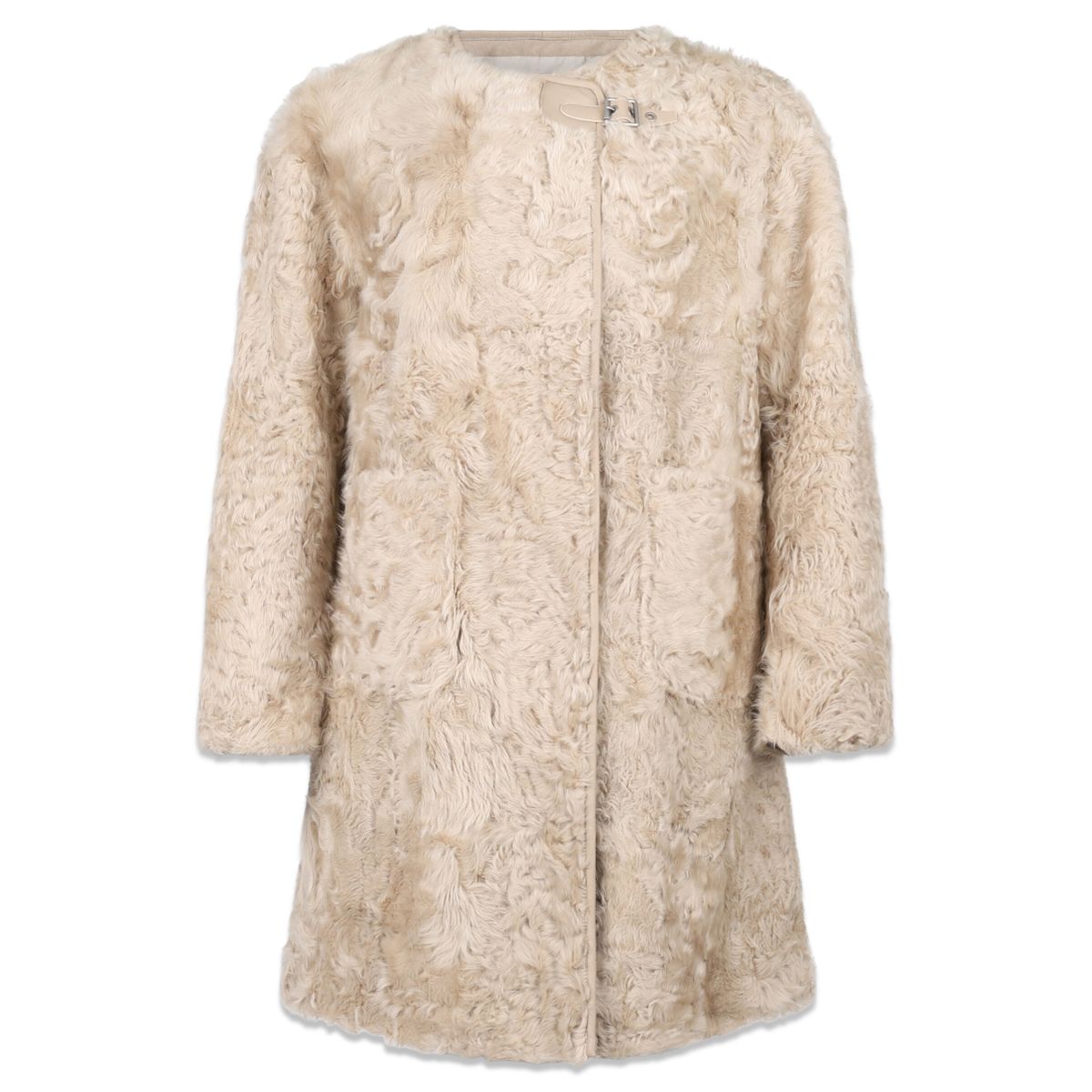 Brenda Jacke | Kalgan Lammfell Beige