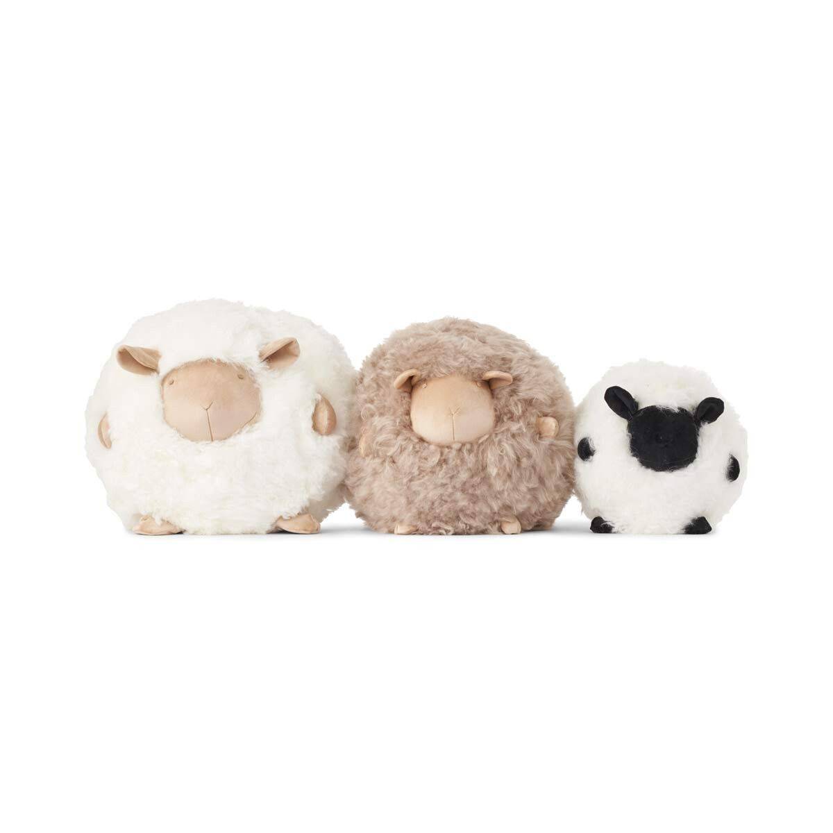 Cute Sheep | Kurzhaar | Neuseeland | Rundes Fellkissen - Lammfellhaus.de