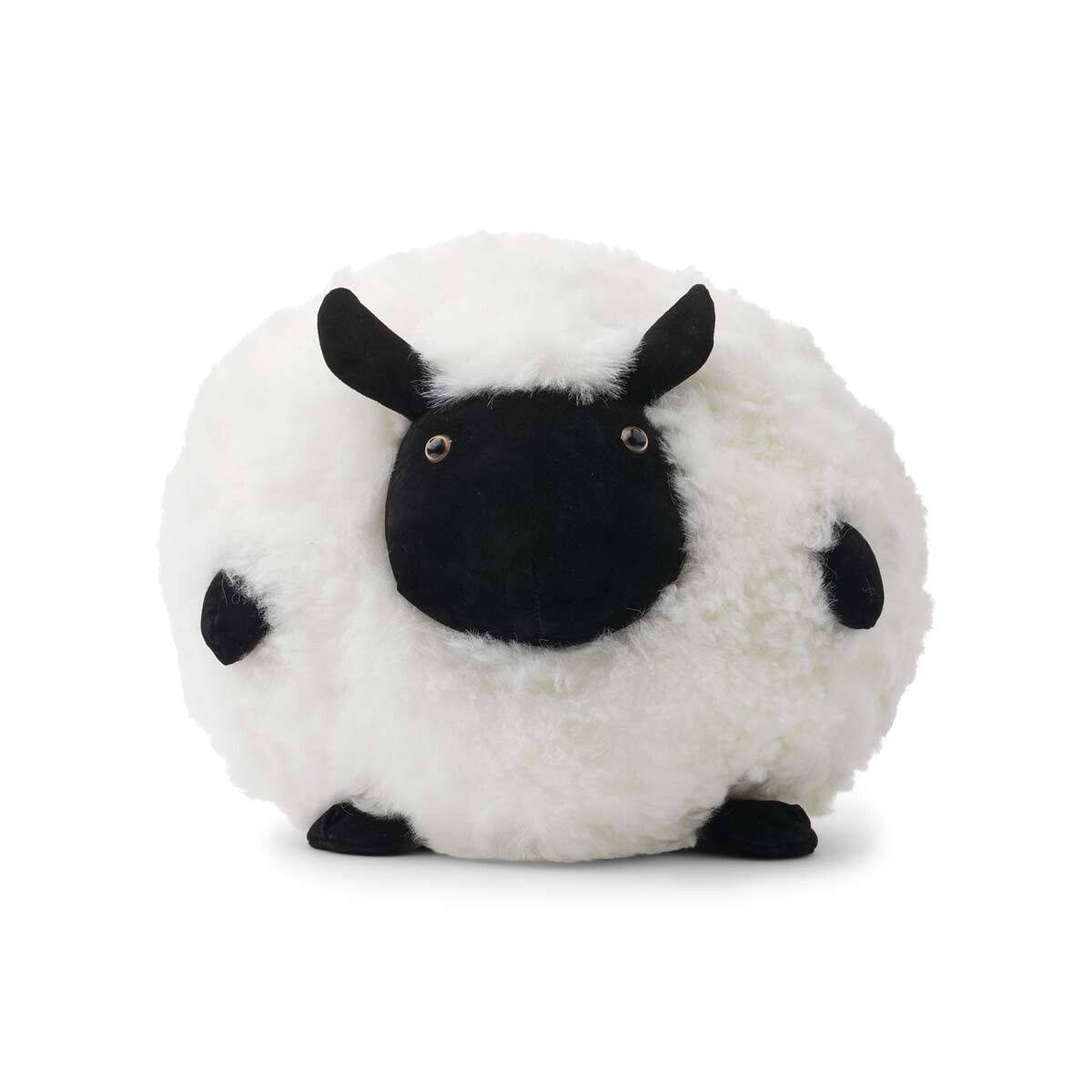 Cute Sheep | Kurzhaar | Neuseeland | Rundes Fellkissen - Lammfellhaus.de