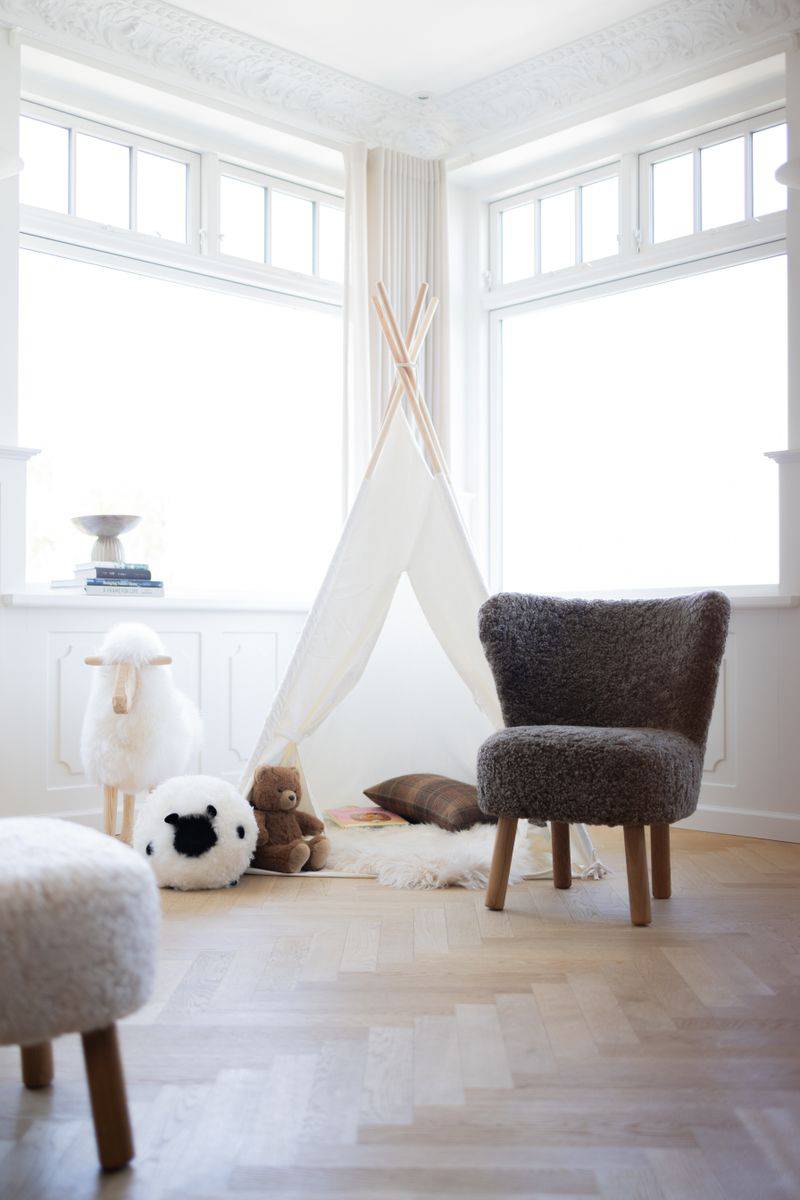 Cute Sheep | Kurzhaar | Neuseeland | Rundes Fellkissen - Lammfellhaus.de