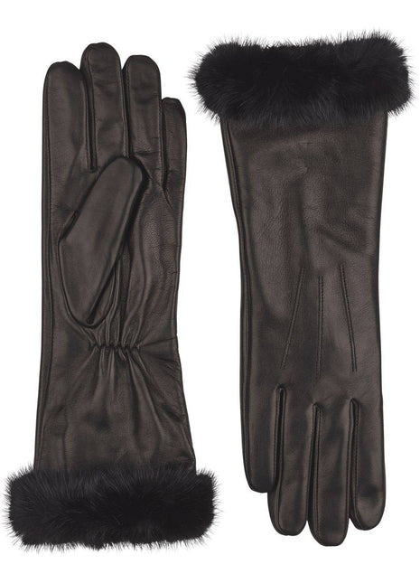 handschuhe mit pelz Kimberly Lederhandschuhe mit Nerzpelz – Lammfellhaus.de