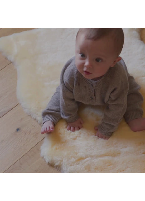 Baby Lammfell | Kurzhaar | Neuseeland | 80 cm