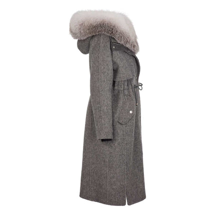 NC Fashion Cille Coats Grey/Arctic Marble Fox