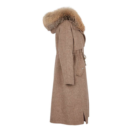 NC Fashion Cille Coats Beige/Golden Island Fox