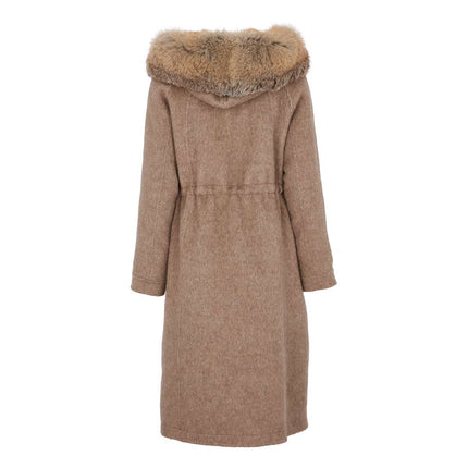 NC Fashion Cille Coats Beige/Golden Island Fox